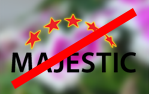 Immagine di sfondo errata dietro il logo Majestic